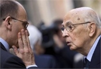 Letta e Napolitano